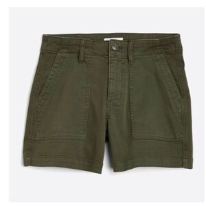 Studio Blue Sophia Relaxed Porkchop Pocket Shorts olive‎ size 2 nwt